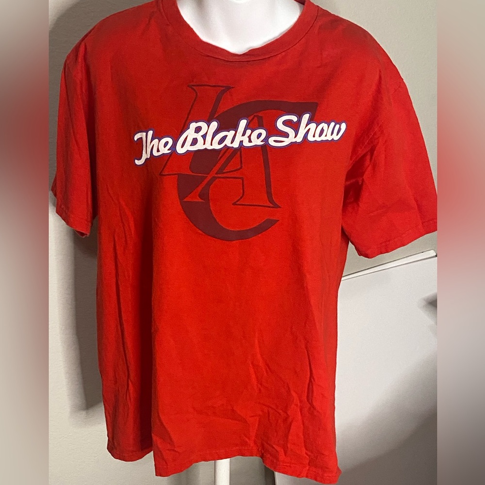 The Blake Griffin Show Double Sided Print Los Angles Clippers Red Shirt Size M